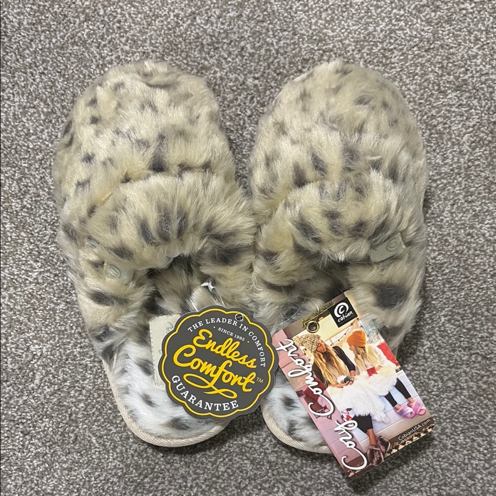 Cobian Women's Slippers - Leopard Print
